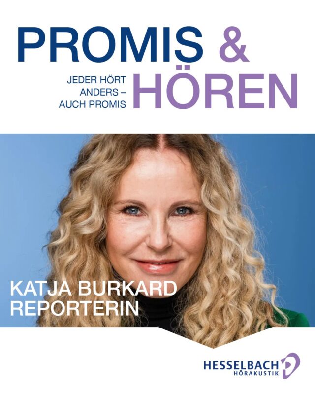 🎤 Promis & Hören – Schon gewusst? 👂

Jeder hört anders – auch Katja Burkard.

Die bekannte TV-Moderatorin leidet seit einem schweren Autounfall an Tinnitus und spricht offen über ihre Erfahrungen. 👉 Mit ihrer Offenheit macht sie auf ein Thema aufmerksam, das viele Menschen betrifft.

💡 Tinnitus kann sich als Pfeifen, Rauschen oder Summen im Ohr bemerkbar machen und den Alltag erheblich beeinflussen.

Ein wichtiges Zeichen: Über Hörprobleme zu sprechen, hilft dabei, Aufmerksamkeit zu schaffen und Betroffene zu ermutigen, sich Unterstützung zu holen. 💜

Sie möchten mehr über Ihre Hörgesundheit erfahren?
Wir beraten Sie gerne. 🤝

#HesselbachHörakustik #PromisUndHören #KatjaBurkard #Tinnitus #Hörgesundheit #Hören #Ohren #Gesundheit #SchonGehört #GutZuWissen #Hörakustik #Aufklärung